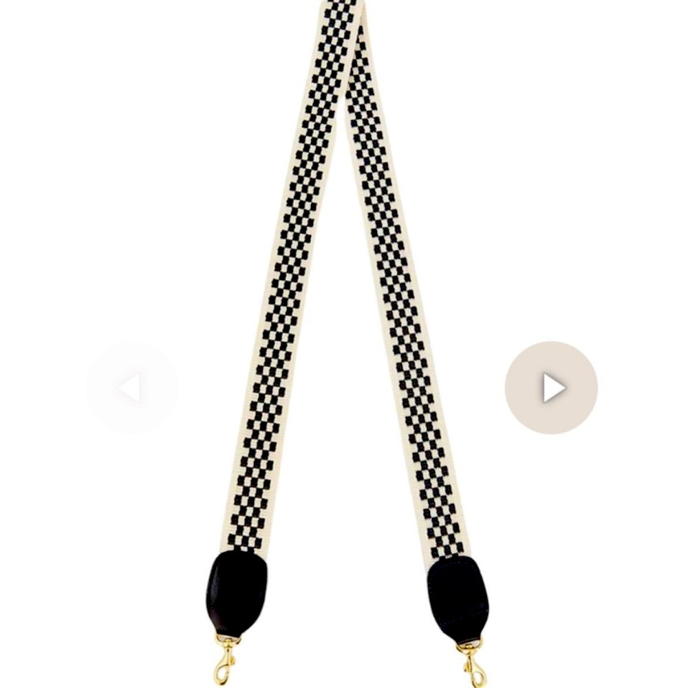 Clare V Checkered Bag Strap